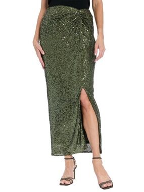 NEW MUSE SEQUIN LONG SKIRT MACY SIZE 10